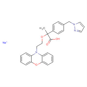 499158-01-9  Benzenpropansyre, 2- [2- (10H-fenoksazin-10-yl) etoksy] -4- (1H-pyrazol-1-ylmetyl)-, natriumsalt