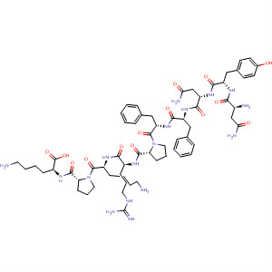 499182-40-0  L-Lysine,L-asparaginyl-L-tyrosyl-L-asparaginyl-L-phenylalanyl-L-phenylalanyl-L-prolyl-L-arginyl-L-lysyl-L-prolyl-