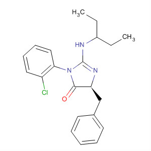 499199-46-1  4H-Imidazol-4-one,3-(2-chlorophenyl)-2-(ethylpropylamino)-3,5-dihydro-5-(phenylmethyl)-,(5S)-
