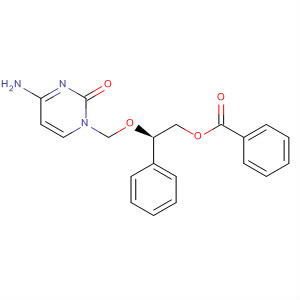 499203-33-7  2(1H)-Pyrimidinone,4-amino-1-[[(1R)-2-(benzoyloxy)-1-phenylethoxy]methyl]-