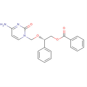 499203-37-1  2(1H)-Pyrimidinone,4-amino-1-[[(1S)-2-(benzoyloxy)-1-phenylethoxy]methyl]-