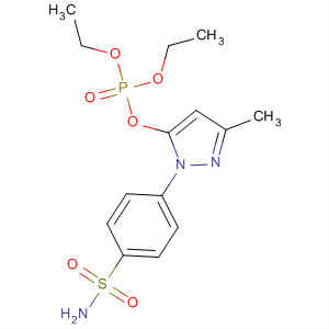 499206-39-2  Phosphoric acid, 1-[4-(aminosulfonyl)phenyl]-3-methyl-1H-pyrazol-5-yldiethyl ester