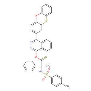 499206-89-2  Benzenepropanethioic acid, a-[[(4-methylphenyl)sulfonyl]amino]-,S-[4-(2-phenoxathiinyl)-1-phthalazinyl] ester