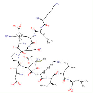 499208-16-1  L-Leucine,L-lysyl-L-leucyl-L-lysyl-L-a-glutamyl-L-asparaginyl-L-a-aspartyl-L-prolyl-L-a-glutamyl-L-methionyl-L-lysyl-L-isoleucyl-L-leucyl-