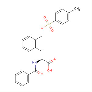 499214-14-1  L-Phenylalanine, N-benzoyl-a-[[[(4-methylphenyl)sulfonyl]oxy]methyl]-