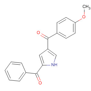 499214-22-1  Methanone, (5-benzoyl-1H-pyrrol-3-yl)(4-methoxyphenyl)- 499214-22-1  Methanone, (5-benzoyl-1H-pyrrol-3-yl)(4-methoxyphenyl)-