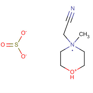 499219-11-3  Morpholinium, 4-(cyanomethyl)-4-methyl-, sulfite (1:1) 499219-11-3  Morpholinium, 4-(cyanomethyl)-4-methyl-, sulfite (1:1)