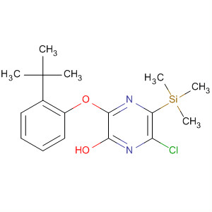 499223-59-5  4-Pyridazinol,6-chloro-3-[2-(1,1-dimethylethyl)phenoxy]-5-(trimethylsilyl)-