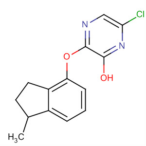 499225-92-2  4-Pyridazinol, 6-chloro-3-[(2,3-dihydro-1-methyl-1H-inden-4-yl)oxy]-