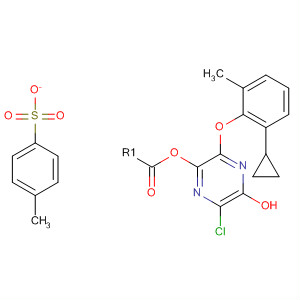 499229-91-3  4-Pyridazinol, 6-chloro-3-(2-cyclopropyl-6-methylphenoxy)-,4-methylbenzenesulfonate (ester)