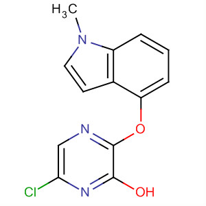 499231-26-4  4-Pyridazinol, 6-chloro-3-[(1-methyl-1H-indol-4-yl)oxy]-