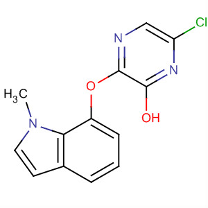 499231-28-6  4-Pyridazinol, 6-chloro-3-[(1-methyl-1H-indol-7-yl)oxy]-