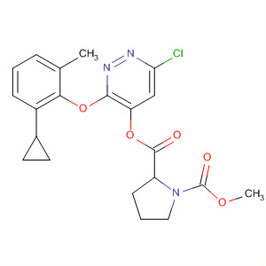 499234-37-6  1,2-Pyrrolidinedicarboxylic acid,1-[6-chloro-3-(2-cyclopropyl-6-methylphenoxy)-4-pyridazinyl] 2-methylester
