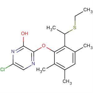 499234-53-6  4-Pyridazinol, 6-chloro-3-[2-[1-(ethylthio)ethyl]-3,5,6-trimethylphenoxy]-