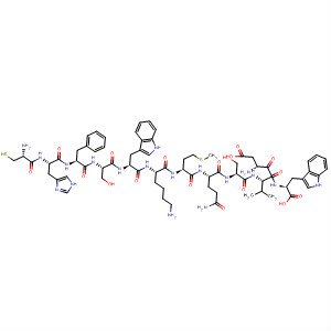 499237-06-8  L-Tryptophan,L-cysteinyl-L-histidyl-L-phenylalanyl-L-seryl-L-tryptophyl-L-lysyl-L-methionyl-L-glutaminyl-L-seryl-L-a-aspartyl-L-valyl- 499237-06-8  L-Tryptophan,L-cysteinyl-L-histidyl-L-phenylalanyl-L-seryl-L-tryptophyl-L-lysyl-L-methionyl-L-glutaminyl-L-seryl-L-a-aspartyl-L-valyl-