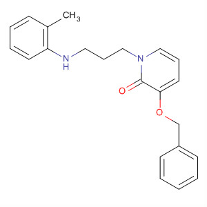 499237-98-8  2(1H)-Pyridinone, 1-[3-(methylphenylamino)propyl]-3-(phenylmethoxy)-