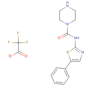 499240-45-8  1-Piperazinecarboxamide, N-(5-phenyl-2-thiazolyl)-,mono(trifluoroacetate)