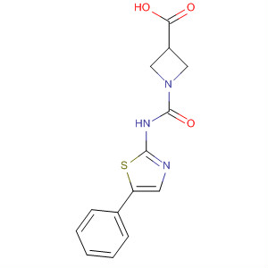 499240-59-4  3-Azetidinecarboxylic acid, 1-[[(5-phenyl-2-thiazolyl)amino]carbonyl]-