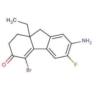 499241-69-9  3H-Fluoren-3-one,7-amino-4-bromo-9a-ethyl-6-fluoro-1,2,9,9a-tetrahydro-