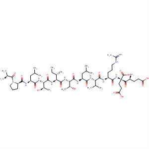 499242-25-0  L-Glutamic acid,L-alanyl-L-prolyl-L-leucyl-L-threonyl-L-isoleucyl-L-threonyl-L-leucyl-L-valyl-L-arginyl-L-a-glutamyl-
