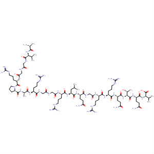 499769-00-5  L-Valine,L-alanyl-L-valylglycylglycyl-L-arginyl-L-prolyl-L-alanyl-L-arginylglycylglycyl-L-arginyl-L-leucyl-L-glutaminylglycyl-L-arginyl-L-arginyl-L-glutaminyl-L-threonyl-L-glutaminyl- 499769-00-5  L-Valine,L-alanyl-L-valylglycylglycyl-L-arginyl-L-prolyl-L-alanyl-L-arginylglycylglycyl-L-arginyl-L-leucyl-L-glutaminylglycyl-L-arginyl-L-arginyl-L-glutaminyl-L-threonyl-L-glutaminyl-