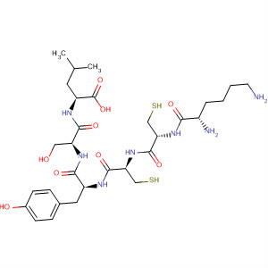 499773-67-0  L-Leucine, L-lysyl-L-cysteinyl-L-cysteinyl-L-tyrosyl-L-seryl-