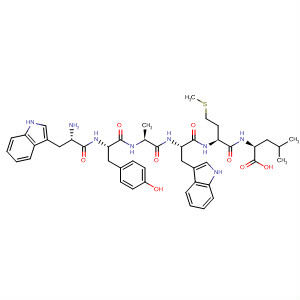 499773-68-1  L-Leucine, L-tryptophyl-L-tyrosyl-L-alanyl-L-tryptophyl-L-methionyl-