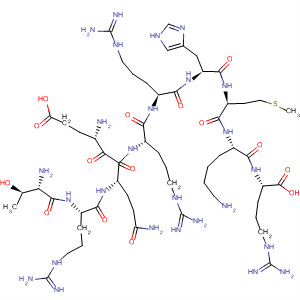 499777-65-0  L-Arginine,L-threonyl-L-arginyl-L-a-glutamyl-L-glutaminyl-L-arginyl-L-arginyl-L-histidyl-L-methionyl-L-lysyl-
