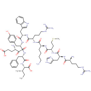 499777-66-1  L-Isoleucine,L-arginyl-L-histidyl-L-methionyl-L-lysyl-L-arginyl-L-tryptophyl-L-a-glutamyl-L-tyrosyl-L-phenylalanyl-