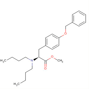 499783-11-8  L-Tyrosine, N,N-dibutyl-O-(phenylmethyl)-, methyl ester 499783-11-8  L-Tyrosine, N,N-dibutyl-O-(phenylmethyl)-, methyl ester