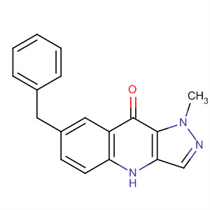 499790-78-2  9H-Pyrazolo[4,3-b]quinolin-9-one,1,4-dihydro-1-methyl-7-(phenylmethyl)-