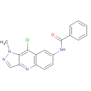 499792-70-0  Benzamide, N-(9-chloro-1-methyl-1H-pyrazolo[4,3-b]quinolin-7-yl)-