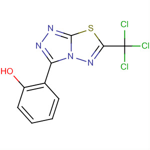499797-16-9  Phenol, 2-[6-(trichloromethyl)-1,2,4-triazolo[3,4-b][1,3,4]thiadiazol-3-yl]-