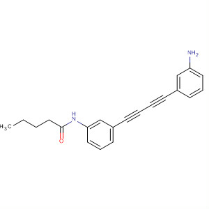 499798-25-3  Pentanamide, N-[3-[4-(3-aminophenyl)-1,3-butadiynyl]phenyl]-