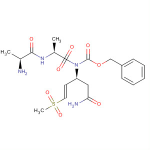 499969-16-3  L-Alaninamide,N-[(phenylmethoxy)carbonyl]-L-alanyl-N-[(1S,2E)-1-(2-amino-2-oxoethyl)-3-(methylsulfonyl)-2-propenyl]-
