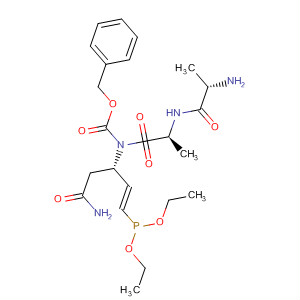 499969-17-4  L-Alaninamide,N-[(phenylmethoxy)carbonyl]-L-alanyl-N-[(1S,2E)-1-(2-amino-2-oxoethyl)-3-(diethoxyphosphinyl)-2-propenyl]-