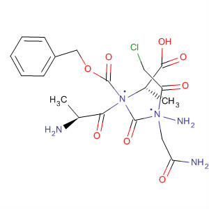 499969-22-1  L-Alanine, N-[(phenylmethoxy)carbonyl]-L-alanyl-,2-(2-amino-2-oxoethyl)-2-(chloroacetyl)hydrazide