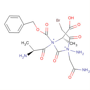 499969-26-5  L-Alanine, N-[(phenylmethoxy)carbonyl]-L-alanyl-,2-(2-amino-2-oxoethyl)-2-(bromoacetyl)hydrazide