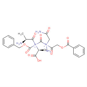 499969-28-7  L-Alanine, N-[(phenylmethoxy)carbonyl]-L-alanyl-,2-(2-amino-2-oxoethyl)-2-[(benzoyloxy)acetyl]hydrazide