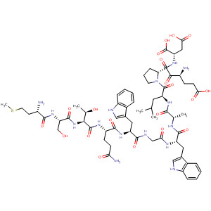 499972-20-2  L-Aspartic acid,L-methionyl-L-seryl-L-threonyl-L-glutaminyl-L-tryptophylglycyl-L-tryptophyl-L-alanyl-L-leucyl-L-a-glutamyl-L-prolyl-