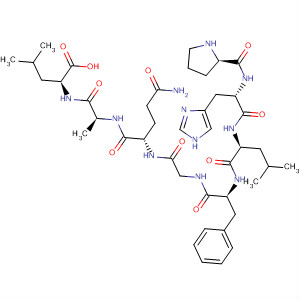 499983-63-0  L-Leucine,L-prolyl-L-histidyl-L-leucyl-L-phenylalanylglycyl-L-glutaminyl-L-alanyl-