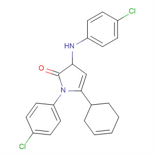 499986-10-6  2H-Pyrrol-2-one,1-(4-chlorophenyl)-3-[(4-chlorophenyl)amino]-1,5-dihydro-5-phenyl-