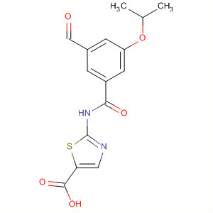 499989-99-0  5-Thiazolecarboxylic acid,2-[[3-formyl-5-(1-methylethoxy)benzoyl]amino]-