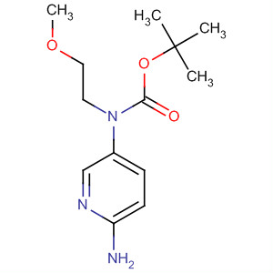 499991-63-8  Carbamic acid, (6-amino-3-pyridinyl)(2-methoxyethyl)-,1,1-dimethylethyl ester