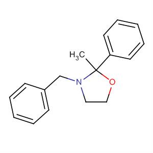 495419-33-5  Oxazolidine, 2-methyl-2-phenyl-3-(phenylmethyl)- 495419-33-5  Oxazolidine, 2-methyl-2-phenyl-3-(phenylmethyl)-