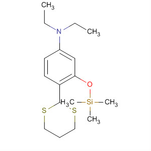 496043-41-5  Benzenamine, 4-(1,3-dithian-2-yl)-N,N-diethyl-3-[(trimethylsilyl)oxy]-