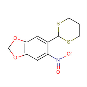 496043-60-8  1,3-Benzodioxole, 5-(1,3-dithian-2-yl)-6-nitro-