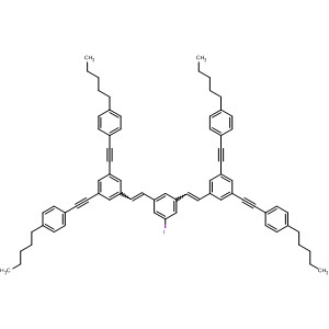 496043-86-8  Benzene,1,3-bis[2-[3,5-bis[(4-pentylphenyl)ethynyl]phenyl]ethenyl]-5-iodo-