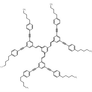 496043-90-4  Benzene, 1,3,5-tris[2-[3,5-bis[(4-pentylphenyl)ethynyl]phenyl]ethenyl]-