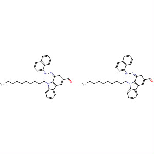 496044-44-1  9H-Carbazole-3-carboxaldehyde, 9-decyl-, di-2-naphthalenylhydrazone